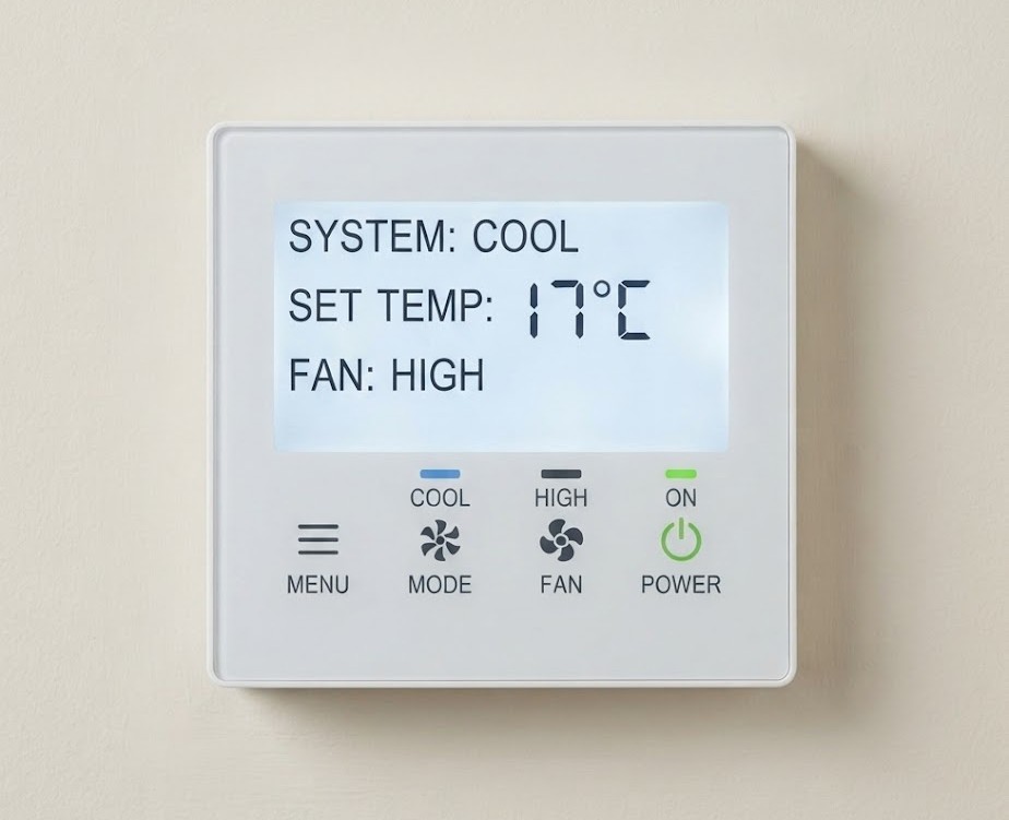 VRF Controls Panel Commissioning